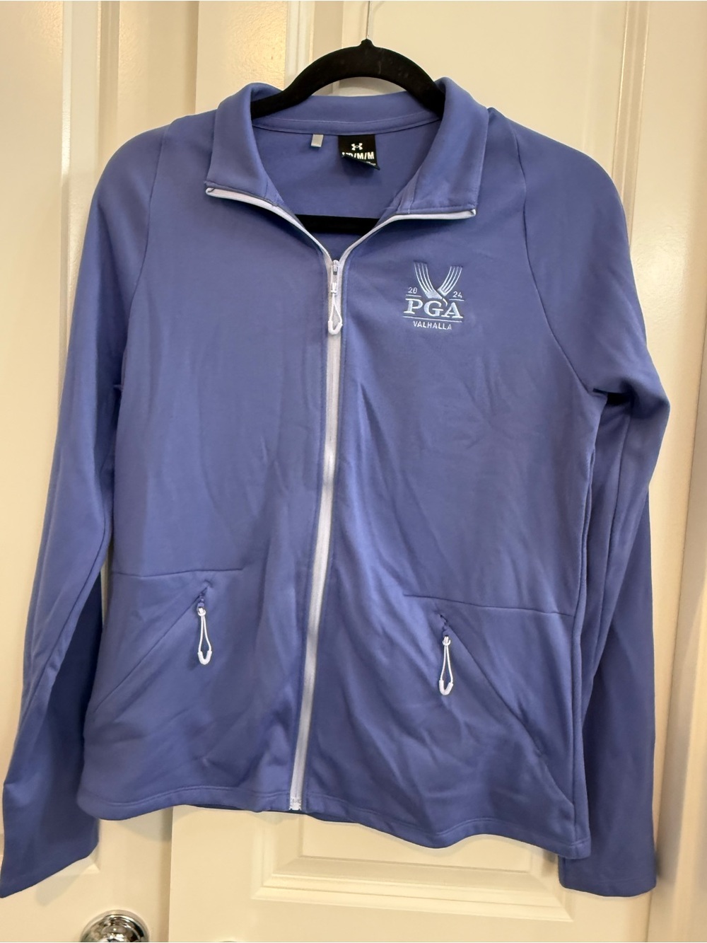 Under Armour Lavender Full-Zip Utility Jacket with 2024 PGA Valhalla Logo